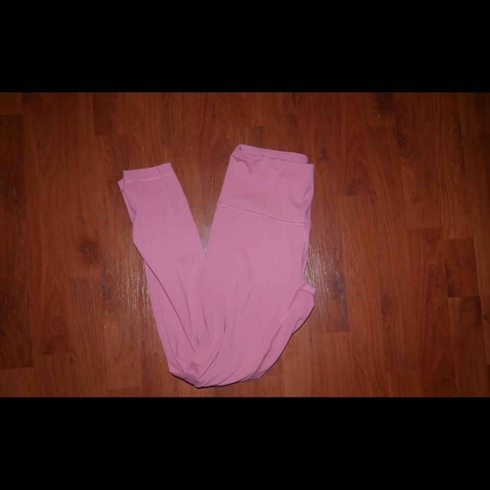 Pink leggings